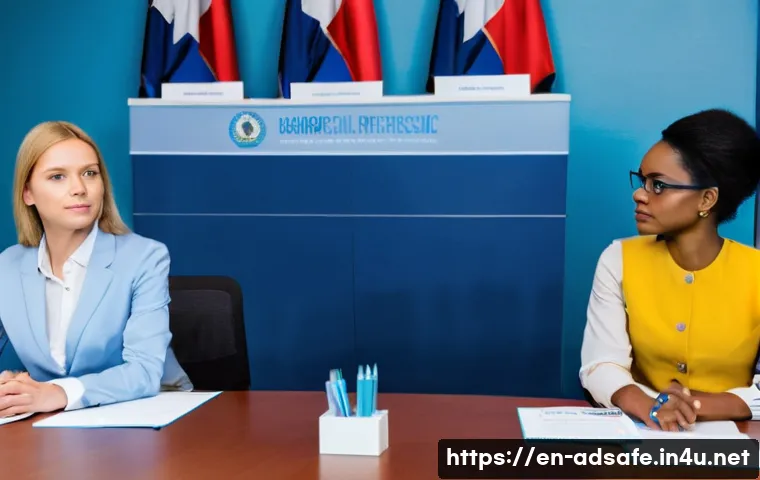 행정안전 공공기관 채용 팁 - A professional setting showing a diverse group of young adults and middle-aged individuals sitting a...